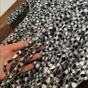 Soma black and white dress